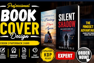 design ebook cover kindly cover design hard cover cover design paperback cover