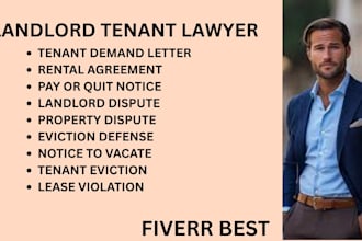 handle eviction matters, lase, rental disputes, and security deposit issues law