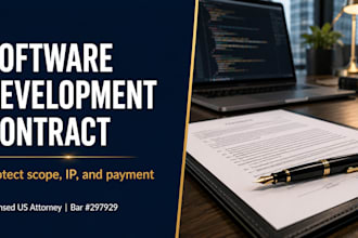 draft an ironclad software development contract and legal agreement