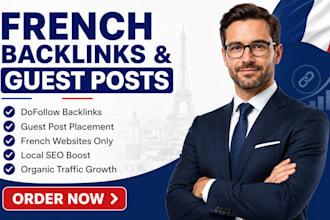 do high quality french backlink, france guest post for local SEO