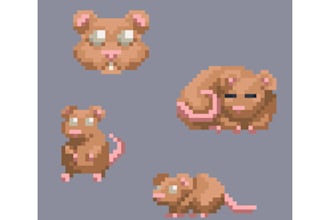 make you pixel art assets