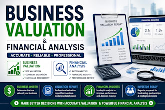 provide business valuation and financial analysis services