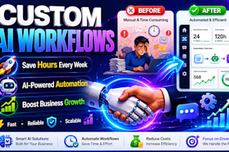 build custom ai workflows for your business