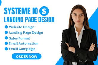 build systeme io sales funnel landing page product page systeme io online course