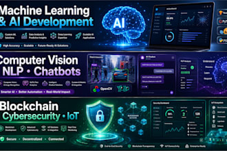 do machine learning opencv mobile app development chatbot dev nlp healthcare ai