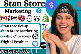 setup digital product on stanstoreshopify marketing or shopify product upload
