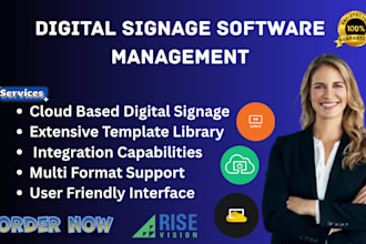setup crm digital signage software management via rise vision yodeck optisigns
