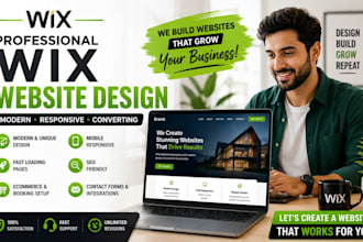 wix website redesign wix website design wix landing page redesign wix website