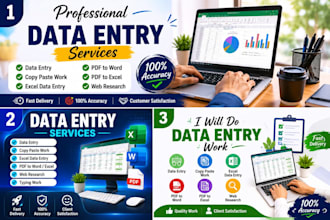 professional data entry and typing expert