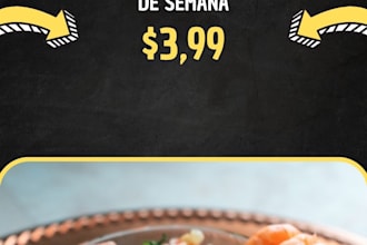 create 30 days of social media content for your restaurant
