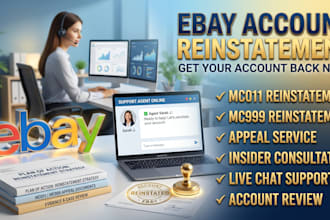 do your ebay account reinstatement, ebay mc011 mc999 suspension do reinstatement