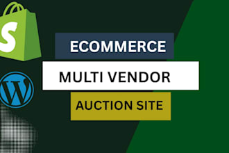 multivendor marketplace webshop auction site website with dokan or wcfm