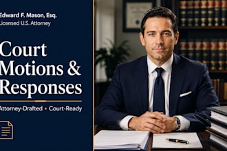 draft winning legal motions, pleadings, and court responses