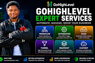 do gohighlevel workflow, automation, saas, funnel, snapshot, chatbot