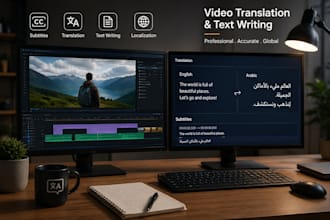 do accurate video transcription and audio transcription
