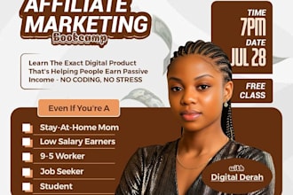 design a professional business flyer for your brand