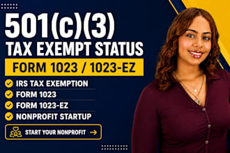 get your 501c3 tax exempt status with form 1023 and 1023ez