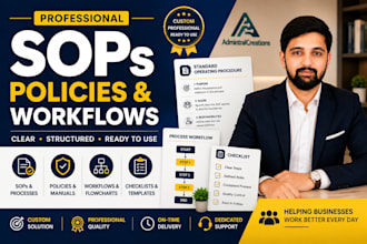 create sops, policies and process documentation for your business