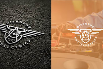 design a clean and modern electrical service logo