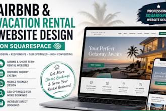 design airbnb rental website, vacation rental website, booking website
