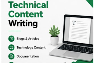 clear and engaging technical articles and blog content