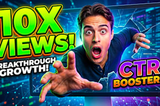 design catchy youtube thumbnails that increase views