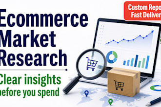 do market research for your ecommerce business