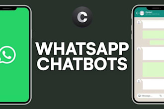 create whatsapp chatbot with whatsapp bot api and chat gpt, custom gpt
