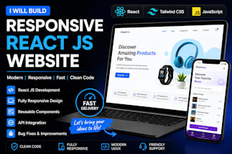 build a responsive react js website