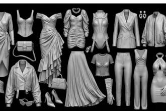 second life 3d garment y2k fashion bentorigging 3d clothing mesh rigging