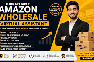 amazon fba wholesale VA for brand approvals and sourcing