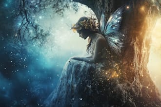 photo manipulation and photoshop editing, fix ai image