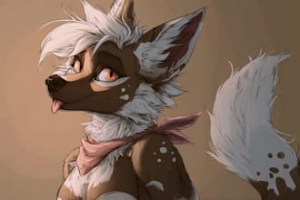 draw furry art only for you