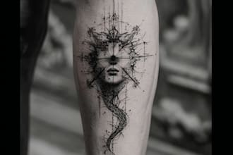 design vintage old school traditional tatto for you