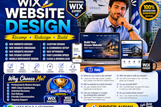 do wix webiste revamp, wix website redesign, wix website design, wix revamp
