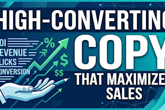 write high converting landing page copy for your business