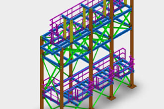 do fabrication dwg steel detailing, bom, mto and cnc nesting
