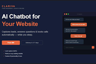 build an ai chatbot for your website that captures leads automatically