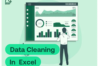 convert pdf into excel and clean the data
