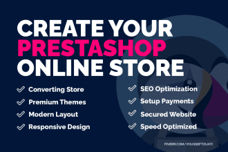 create your prestashop online store