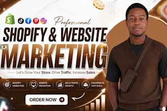 boost shopify store sales with shopify marketing and ecommerce promotion