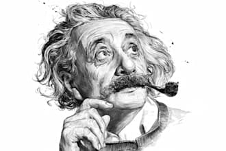 create unique hand drawn illustrations