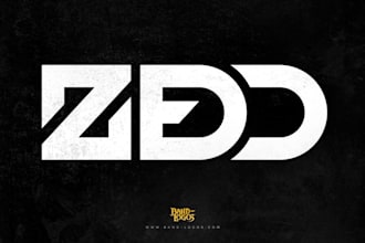 design a custom rapper logo for your music brand
