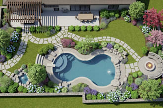 design realistic landscape plans for your home or garden