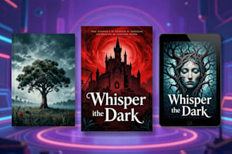 design a professional book cover