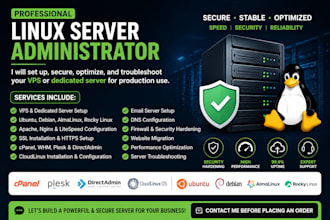 setup secure and optimize your vps or dedicated linux server