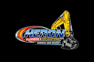 create fantastic wonderful excavation logo with fastest delivery