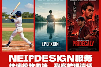 design a modern minimalist poster or flyer