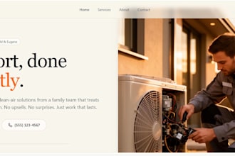 design a website catered to your business
