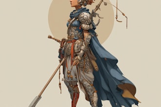 draw epic fantasy characters and creatures